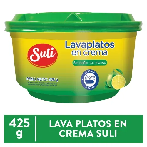 Lavaplatos en crema Suli limón -425 g