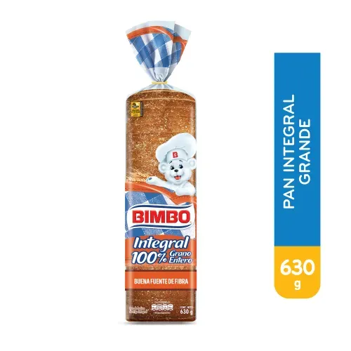 Pan Integral Bimbo Grande – 630 g