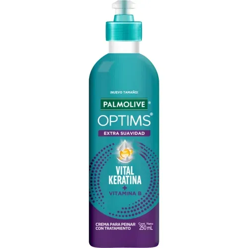 Crema Para Peinar Palmolive Optims extra suavidad con Vitamina B - 250 ml