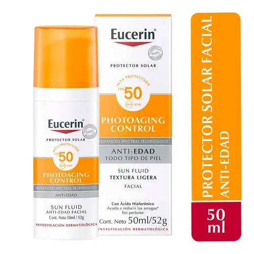Protector solar Eucerin facial - 50 ml