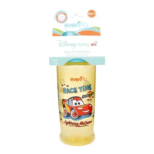 Vaso Cars Boquilla Suave 325 ml Evenflo