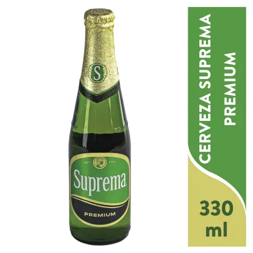 Cerveza Suprema Vidrio No Retorna 330 ml