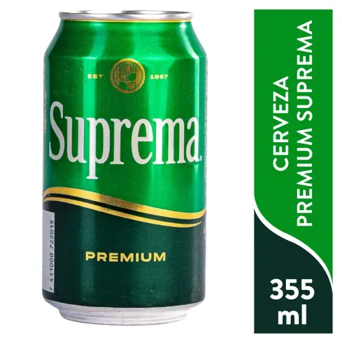 Cerveza Suprema  Lata  355 ml