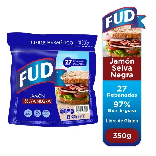 Jamón Fud ahumado selva negra - 350 g