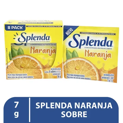 Splenda Naranja Sobre 7 g