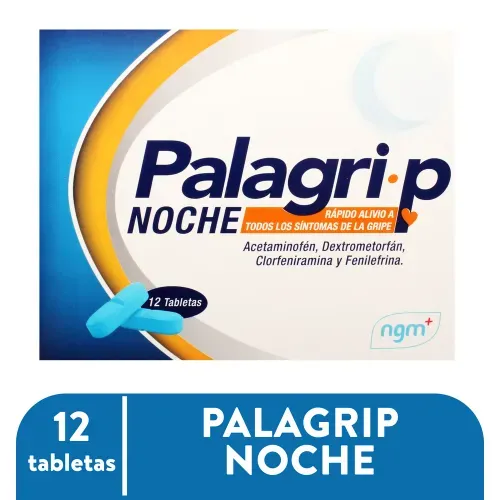 Palagrip Noche 12 Tabletas