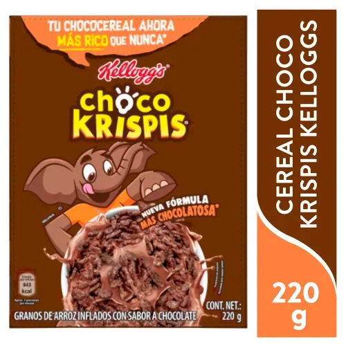 Cereal Chocokrispis Kelloggs Caja 220 Gr
