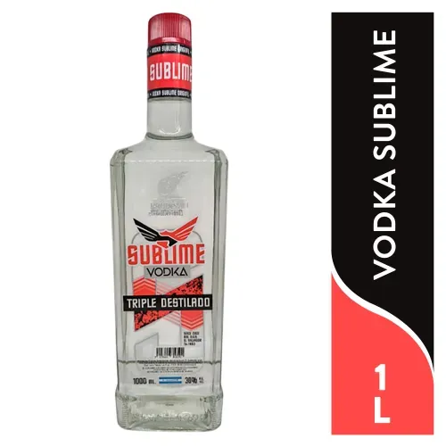Vodka Sublime Triple destilado - 1000 - ml