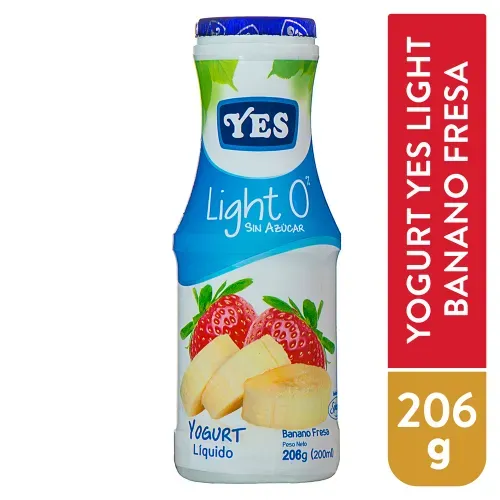 Yogurt Yes Liquido Bananfresh Light - 206 g