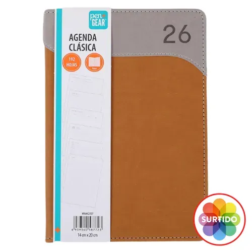 Agenda Pen Gear Clásica Surtido