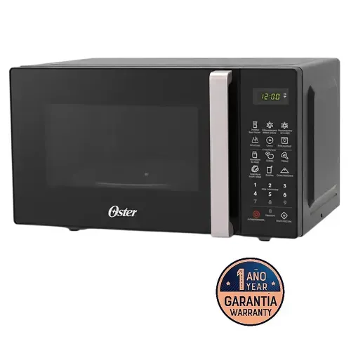Microondas Oster negro 7 pies cúbicos