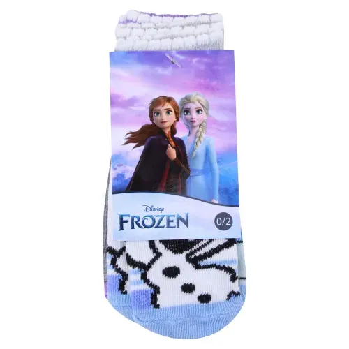 Calcetin Disney Frozen Bebe 0 2 3pk