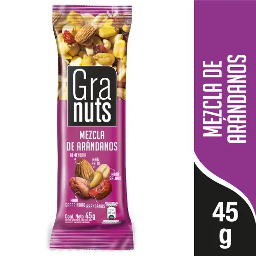 Mezcla de Arándanos Granuts - 45 g