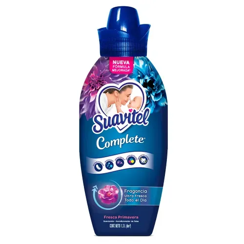 Suavizante de Telas Suavitel Complete Fresca Primavera - 1.3 L