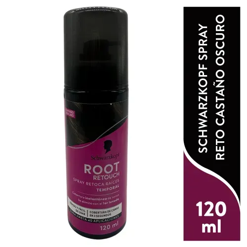 Tinte Schwarzkopf Root Retouch castaño oscuro - 120 ml