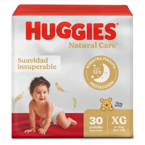 Panales Huggies Nat Care Xg 30 Unidad