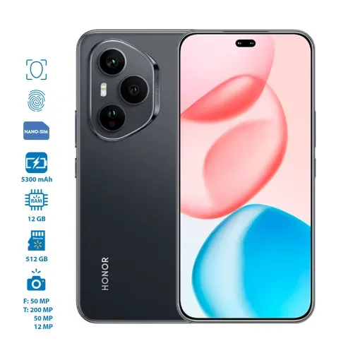 Celular Honor 400 Pro 12GB RAM 512GB Almacenamiento