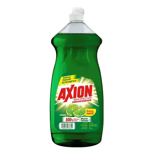 Detergente Axion Lavatrastes Líquido Limón - 1.4 L