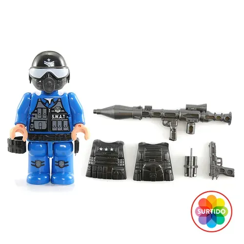 Mini figura Adventure Force con accesorios surtido - 6 Pzas