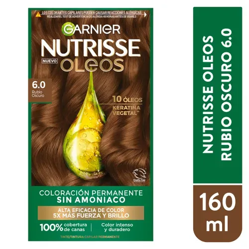 Nutrisse Oleos Rubio Oscuro 6.0 160ml