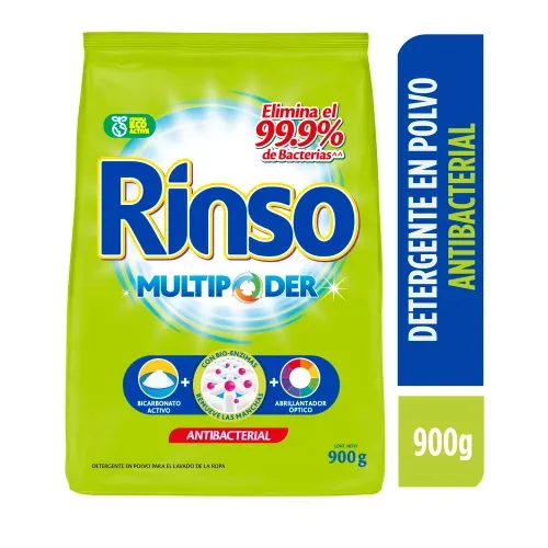 Detergente Rinso Antibacterial - 900 g