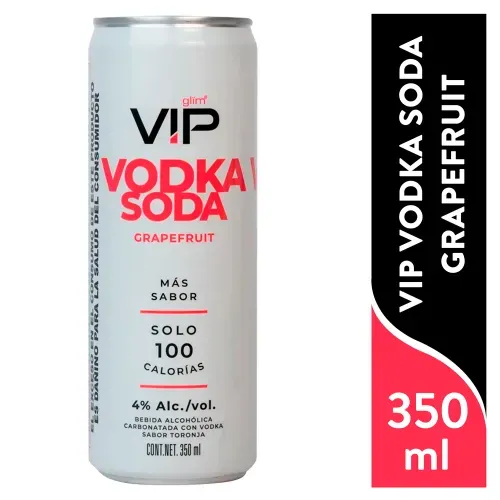 Vip Vodka Soda Grapefruit 355ml