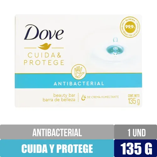Jabón En Barra Dove Antibacterial - 135 g
