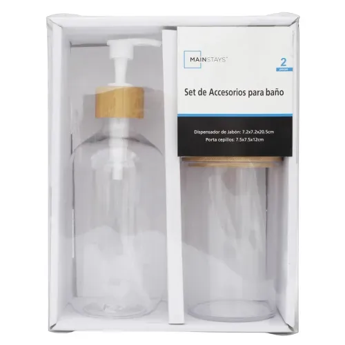 Set De Accesorios Para Bano 2 Unidades