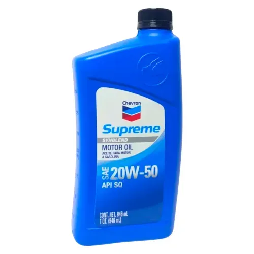 Aceite para motor Supreme Semi 20W50 - 946 ml