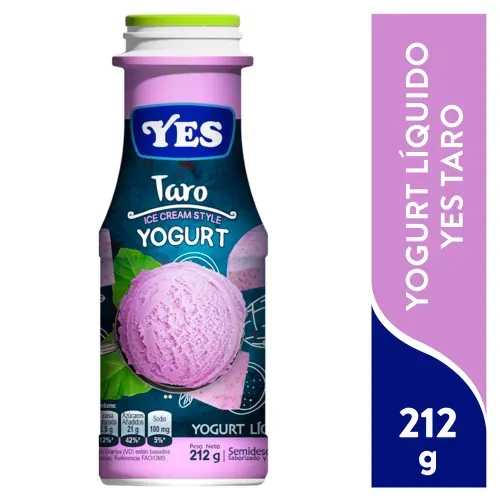 Yogurt Liquido Yes Taro 212g