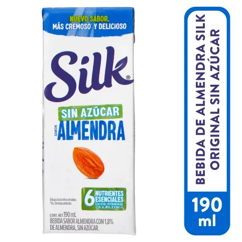 Leche Silk Almendra Original - 190 ml