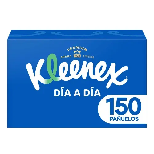 Pañuelos Faciales Kleenex - 150 Unidades