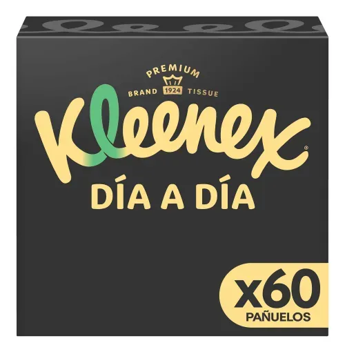 Pañuelos Faciales Kleenex Elegance - 60 Uds