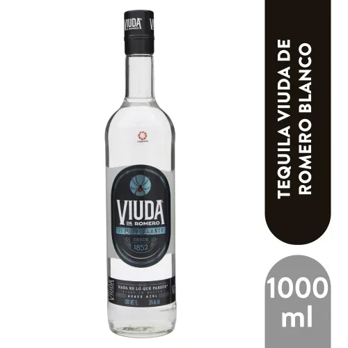 Tequila Viuda De Romero blanco con 35% vol - 1 L