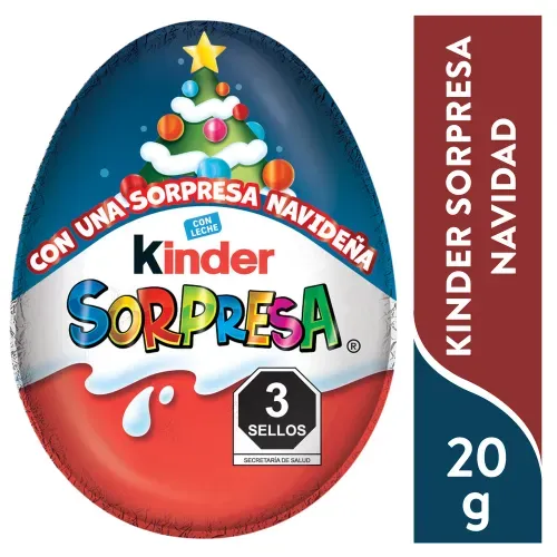 Kinder Sorpresa Navidad 20g