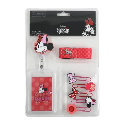 Kit de Oficina Minnie Mouse, con diseños únicos