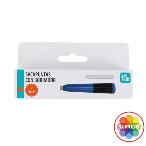 Sacapuntas Pen Gear, con borrador