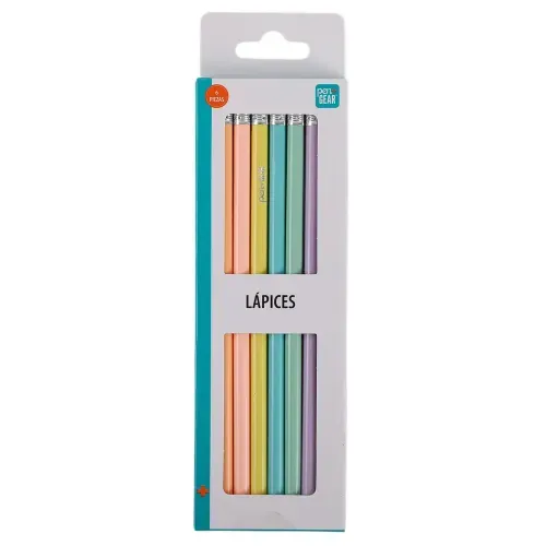 Tornasol 6 Lapices De Grafito