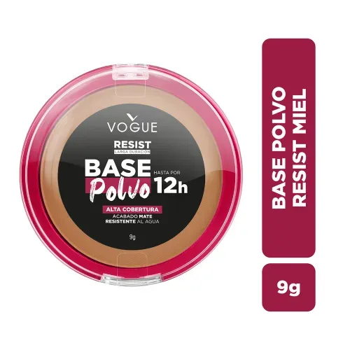 Base Polvo Vogue Resist Miel 9G