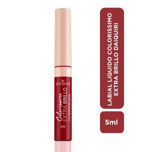 Labial Líquido Vogue Colorissimo Extra Brillo Daiquiri X 5 Ml