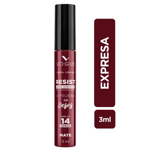 Labial Líquido Vogue Resist Expresa 3ml