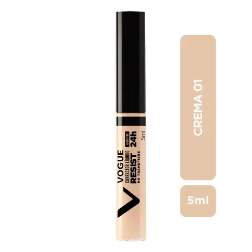 Corrector Líquido Vogue Resist Crema 01 24H 5Ml