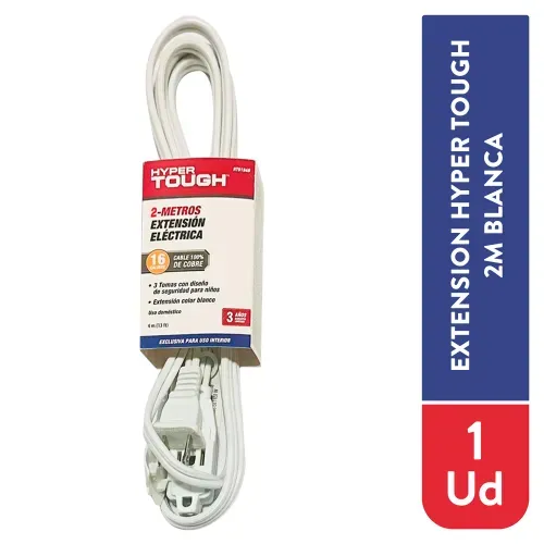 Extension Hyper Tough 2m Blanca