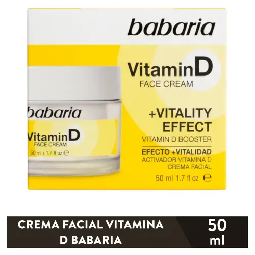 Crema facial Babaria vitamina D  - 50 ml
