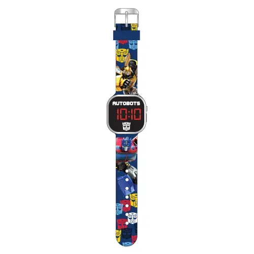 Reloj Accutime Transformers Led Cuadrado