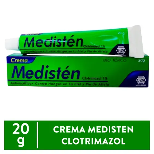 Crema Medisten Clotrimazol 1 20g Unidad