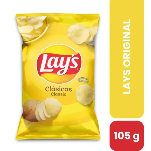 Snacks Papas Lay's original - 105 g