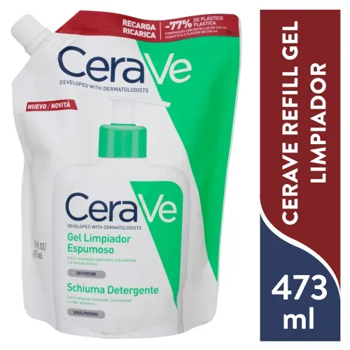 Gel Limpiador  CeraVe Espumoso Refill - 473 ml