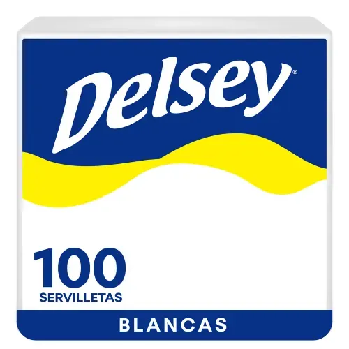 Servilletas de Papel Delsey - 100 Hojas