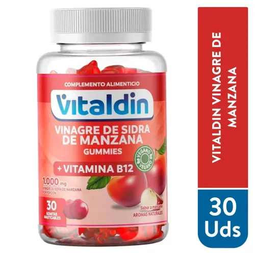 Vitaldin Vinagre De Manzana 30gummies Unidad